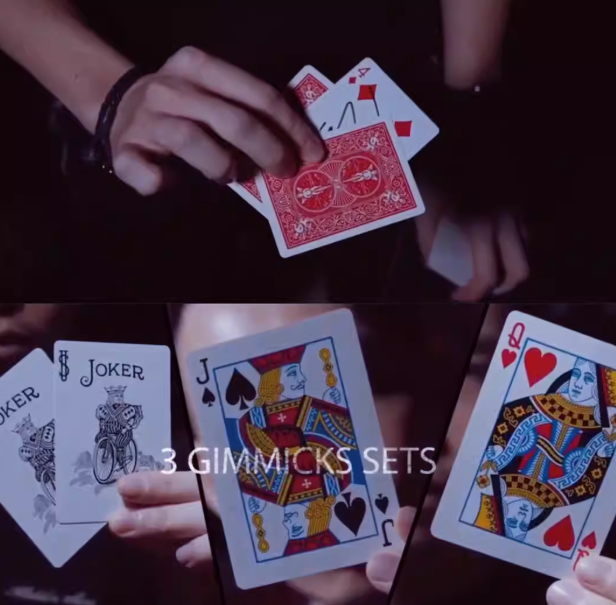 终极纸牌三明治Trapped 2.0 by The Knuckle Flash-镜琛魔术